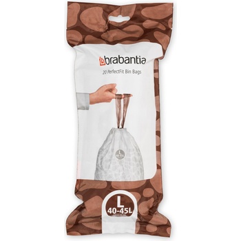 Brabantia Торбички за боклук Brabantia PerfectFit размер L 40-45 л 20 бр (138607)