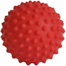 Ledragomma Tonkey Masážní míček Activa small 9 12 cm s bodlinkami červená