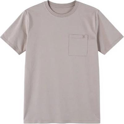 Hurley Мъжка тениска Hurley Low Tide Pocket S/S Tee T-shirt - Particle Grey - размер XXL (216-8146-0215)