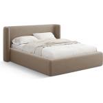 Windsor & Co Светлокафяво двойно легло 180x200 cm тапицирано с място за съхранение с включена подматрачна рамка Jason - Windsor & Co Sofas (WIN_BF180_51_F1_JASON2)