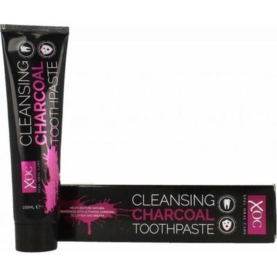 Xpel Oral Care Cleansing Charcoal Zubní pasta 100 ml + zubní kartáček dárková sada
