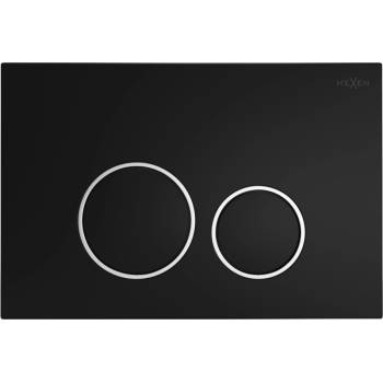 Mexen Fenix 05 бутон за промиване, черен мат - 600503 (600503)