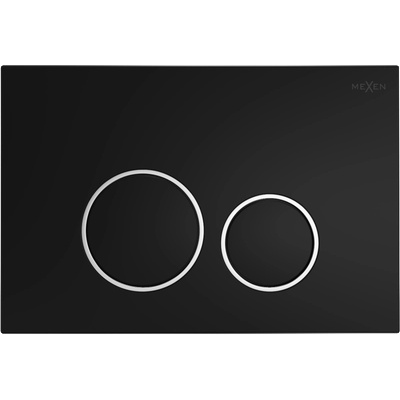 Mexen Fenix 05 бутон за промиване, черен мат - 600503 (600503)