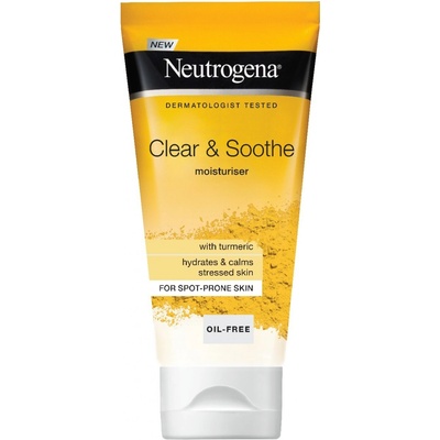 Neutrogena Clear & Soothe krém na tvár s kurkumou 75 ml