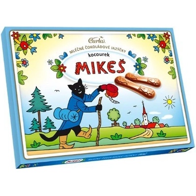 Carla Čokoládové jazýčky mlieče MIKEŠ 100 g
