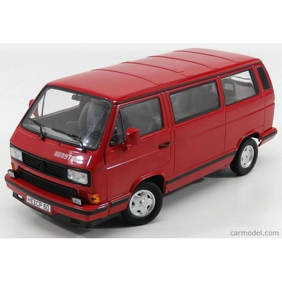 Norev Volkswagen T3 Multivan Minibus Red Star 1992 Red 1:18