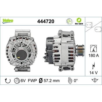 Alternátor VALEO 444720