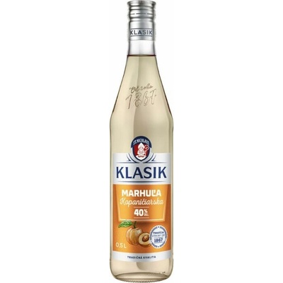 St. Nicolaus Kopaničiarska Marhuľa 40% 0,5 l (čistá fľaša)