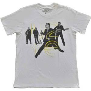 U2 Live Action (Back Print & Ex-Tour) White XL Риза (U2TOURTS02MW04)