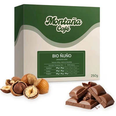 Café Montaña Bio Ñuño bio káva zrnková 250 g