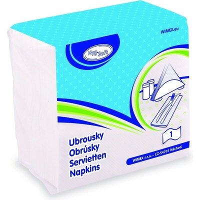 HYGSOFT servítky 1V biele 70ks 30x30cm