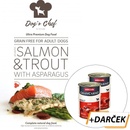 Dog's Chef Atlantic Salmon & Trout & Asparagus 15 kg
