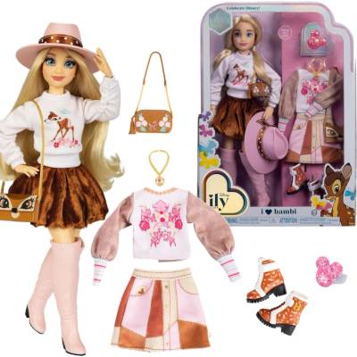 Jakks Pacific Disney Bambi ily 4Ever Módna bábika 28cm