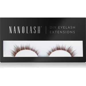 Nanolash DIY Eyelash Extensions комплект за домашно удължаване на миглите Divine BROWN 36 бр
