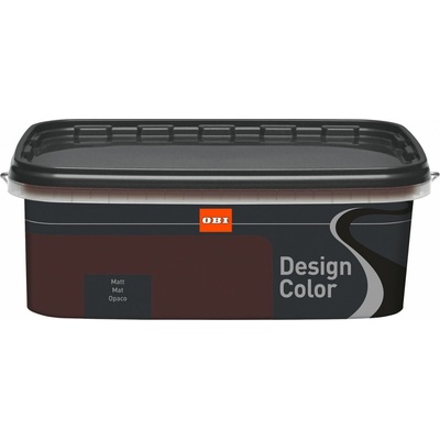 OBI Design Color čokoládová matná 2,5 l