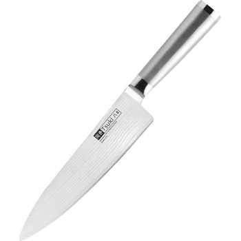 Tsuki kuchařský nůž z damaškové oceli 20,5 cm - kovová rukojeť