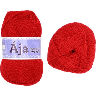 N.G.M. RANDA S.R.O. Příze Ája - akryl Ája: 933 Červená