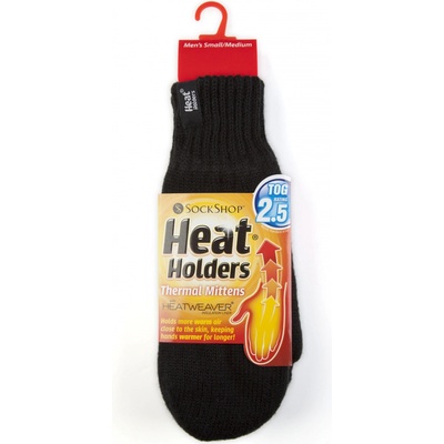 Heat Holders zimné palčiaky s termo podšívkou čierna