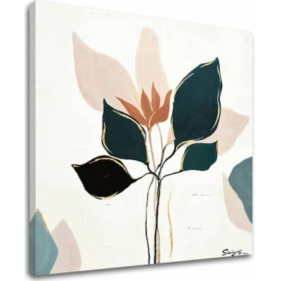 Obraz na plátne LISTY - 50x50 cm