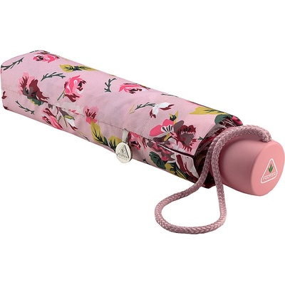 Fulton dámský skládací deštník Minilite 2 PINK FLORAL L354