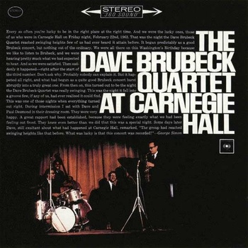 BRUBECK DAVE: CARNEGIE HALL CD