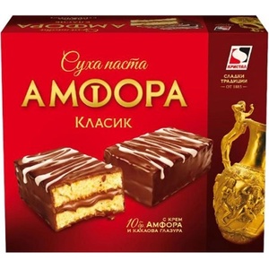  Суха паста класик Амфора 10бр. /320гр