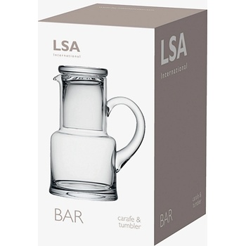 LSA International Karafa a sklenice Bar / 190 ml čirá 730 ml