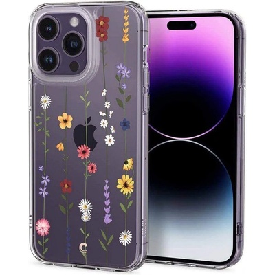 Spigen Cyrill Cecile Case Flower Garden - хибриден кейс с висока степен на защита за iPhone 14 Pro Max (цветни мотиви)