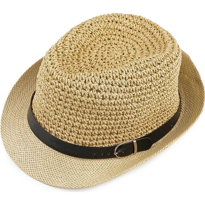 Letní klobouk / slamák unisex přírodní