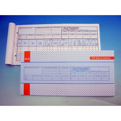 Optys 1175 Alonž ke karbonovému záznamu o době řízení vozidla