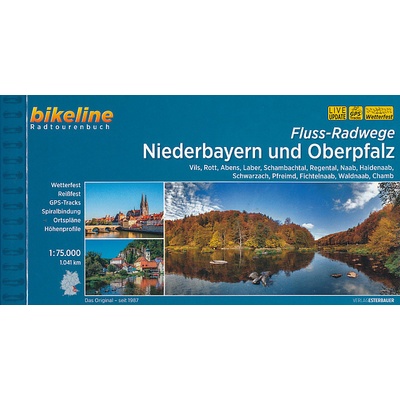 cykloprůvodce Niederbayern und Oberpfalz 1:75 t. německy