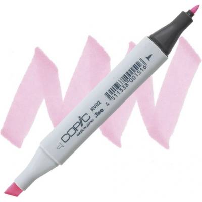 Lihová fixa COPIC Classic oboustranná Fine & Chisel, Sugared almond pink (RV02)