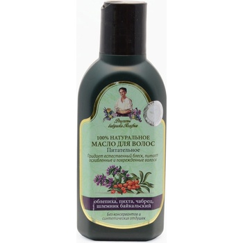 Babička Agafa 100% prírodný vlasový olej vyživujúci 150 ml