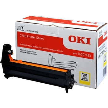 OKI 46507413 Оригинален барабан, жълт, c712 (46507413)