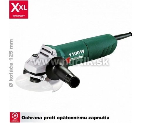 Metabo W 1100-125