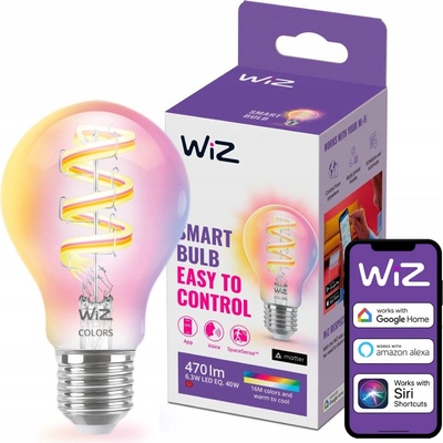 Philips 8720169072176 LED inteligentná žiarovka 6,3W E27 470 lm 2200-6500+RGBK