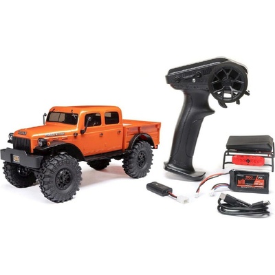 Axial SCX24 Dodge Power Wagon 1940 1:24 4WD oranžový