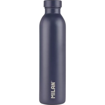 Image 1 of MILAN Изотермична бутилка за вода Milan 1918, тъмносиня, 591 мл
