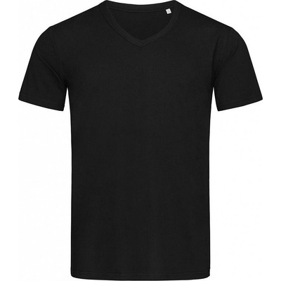 Stedman tričko Ben V-neck čierna