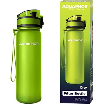 Image 1 of БУТИЛКА Aquaphor ФИЛТРИРАЩА СИТИ 0.500мл ЗЕЛЕНА (160007)