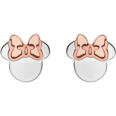 Disney bicolor náušnice kôstky Minnie Mouse E905119TL