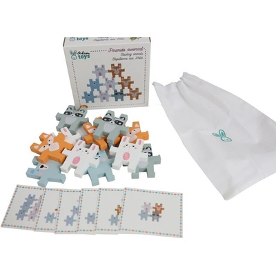 Adam Toys Človeče nehnevaj sa! Lesné zvieratká