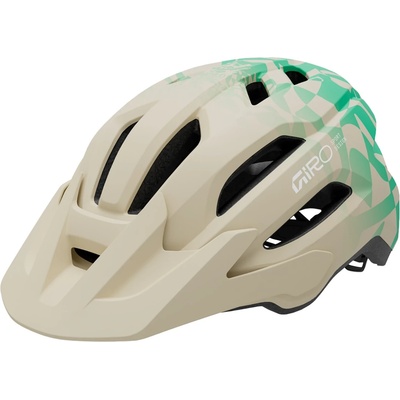 Giro Каска за велосипед Giro Fixture Mips II Bike helmet - Matte Stone / Green Rush - размер 54-61 cm (851-1862-0511)