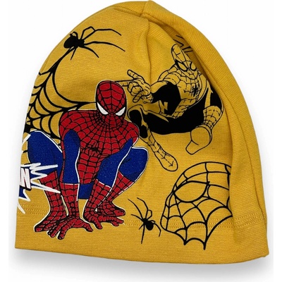Spiderman Chlapecká jarní čepice žluté – Hledejceny.cz