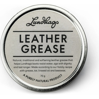 Lundhags Leather Grease tuk na ošetření kůže, 70 g