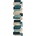 Flair Rugs Синьо-бежова вълнена пътека 66x300 cm Collage - Flair Rugs (503119376925)