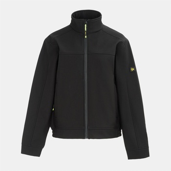 Dunlop Яке Dunlop Women's On-Site Water Resistant Windproof Slim Fit Softshell Jacket - Black