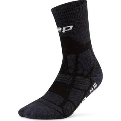 CEP Дамски туристически чорапи CEP Women's Hiking Max Cushion Socks Mid Cut 2.0 Walking socks - Black - размер III (207-1145-0112)