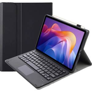 Xiaomi A0N15-A Кожен Калъф с Клавиатура и Тъчпад за Xiaomi Redmi Pad 2 Отделяема, Стойка, Холдер за Стилус, Вкл. Протектор, 3 цвята