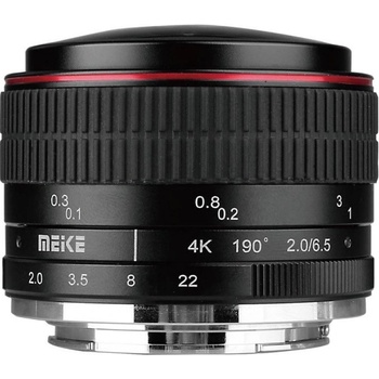 Meike 6,5mm f/2 MC Fisheye circular Canon EF-M